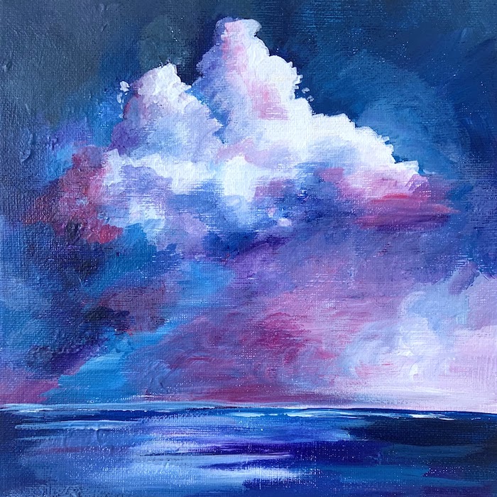 Featured image for “Stormy Sky in Acrylics”
