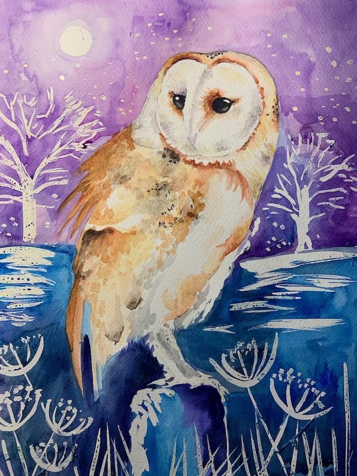 Featured image for “Barn Owl in Winter”