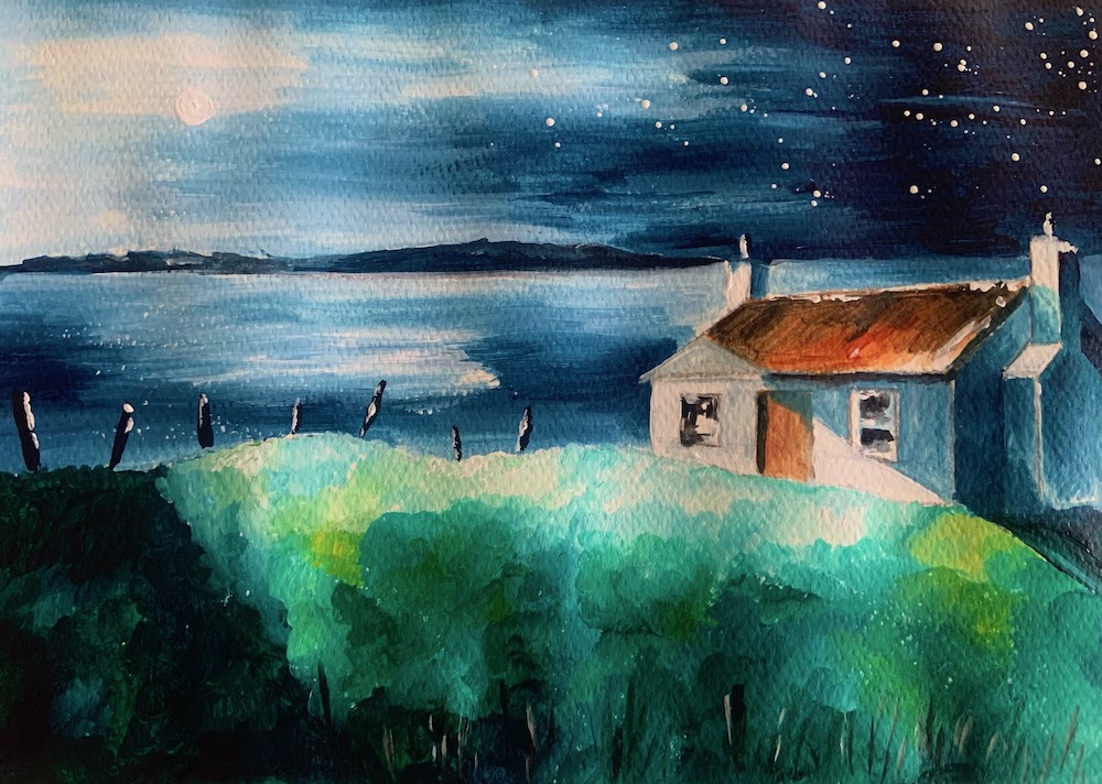 Featured image for “Moonlit Cottage”