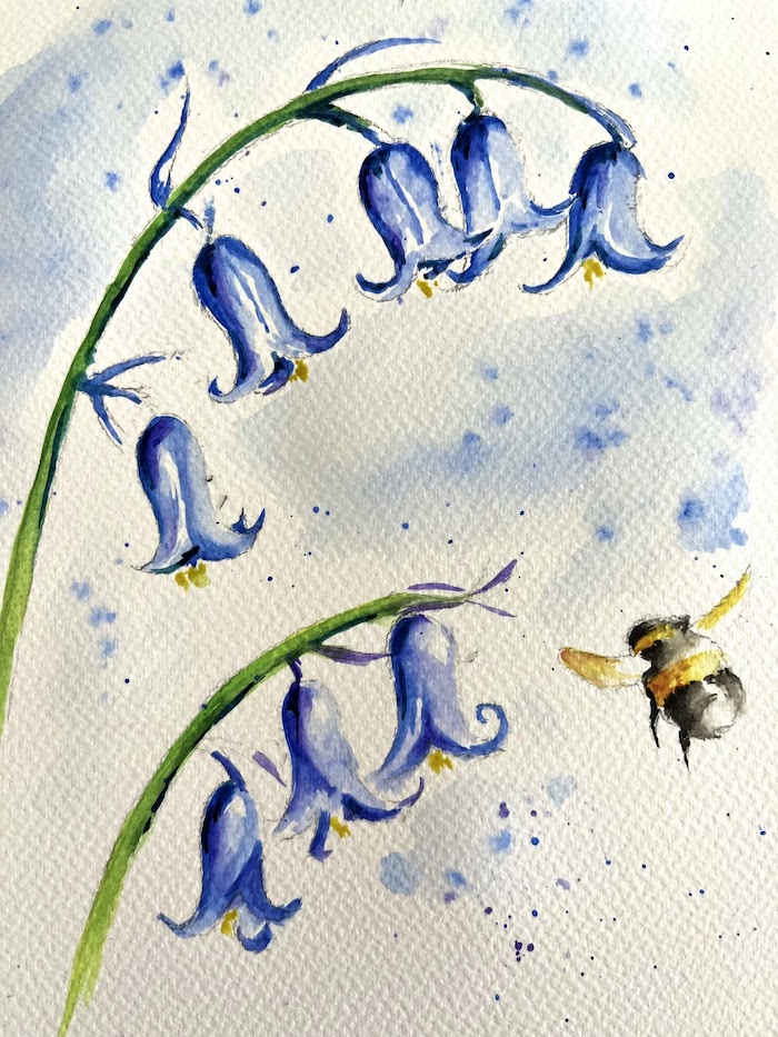 Featured image for “Bluebells in Watercolour”