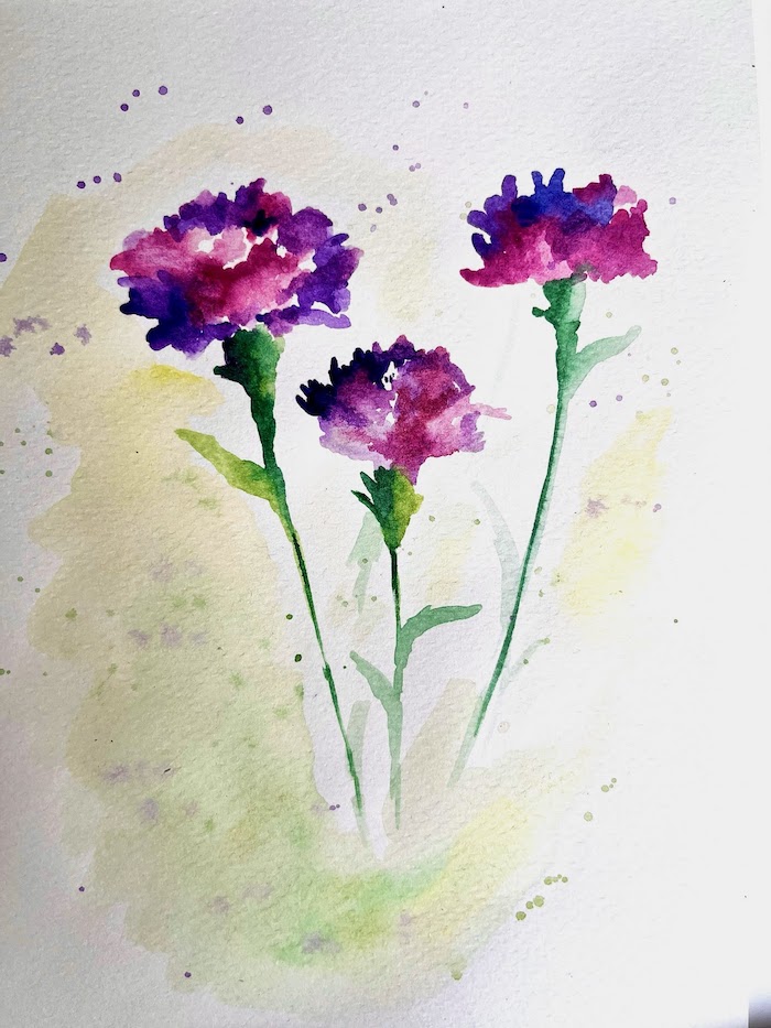Featured image for “Chrysanthemum in Watercolour”