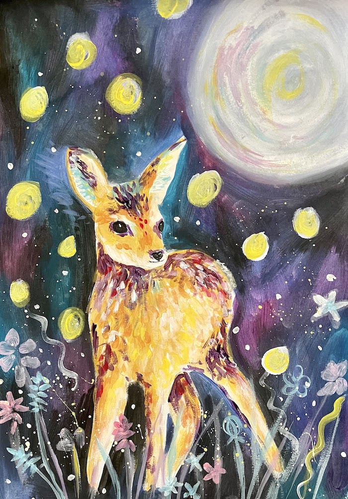 Featured image for “Moonlit Fawn”
