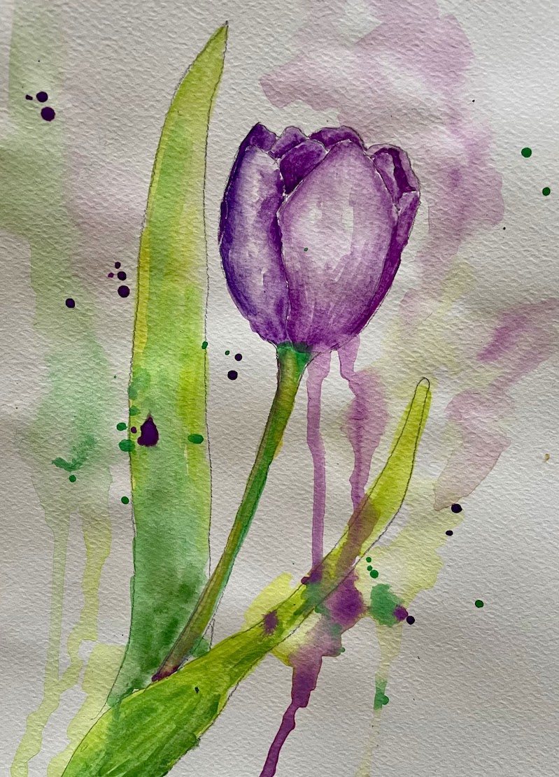Featured image for “Tulip in Watercolour”