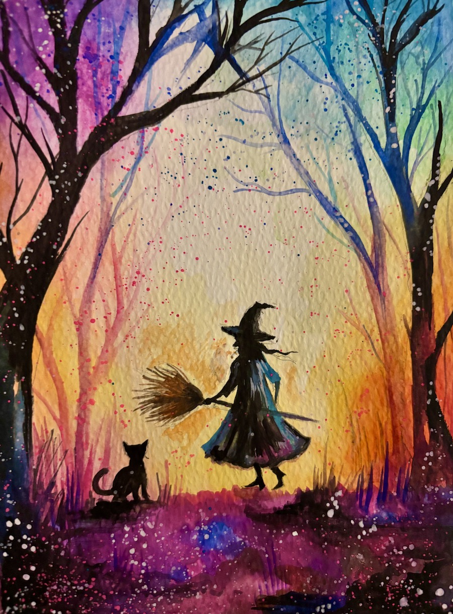 Featured image for “Enchanted woodland witch”