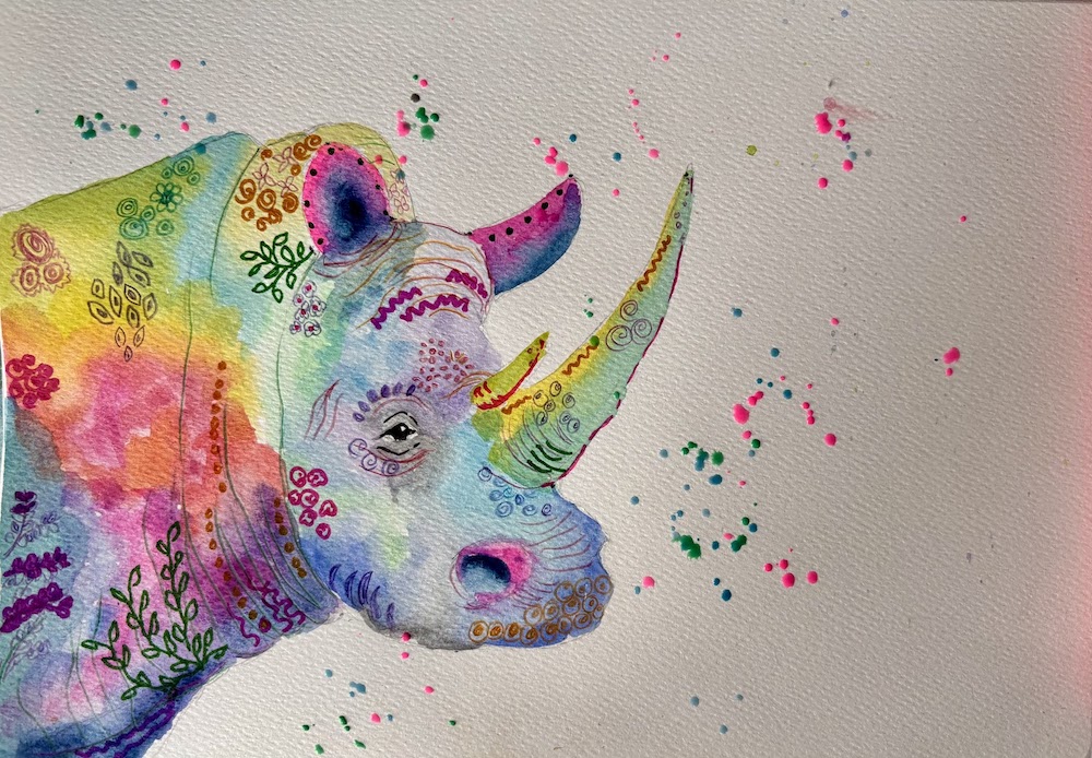 Featured image for “Patterned rhino!”