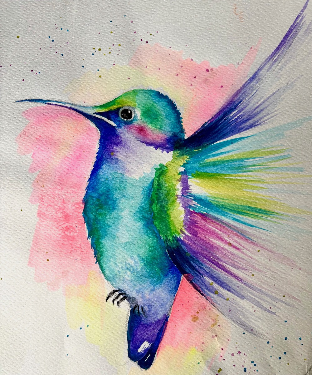 Featured image for “Hummingbird in flight”