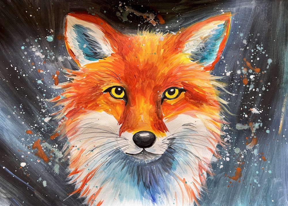 Featured image for “Midnight fox!”