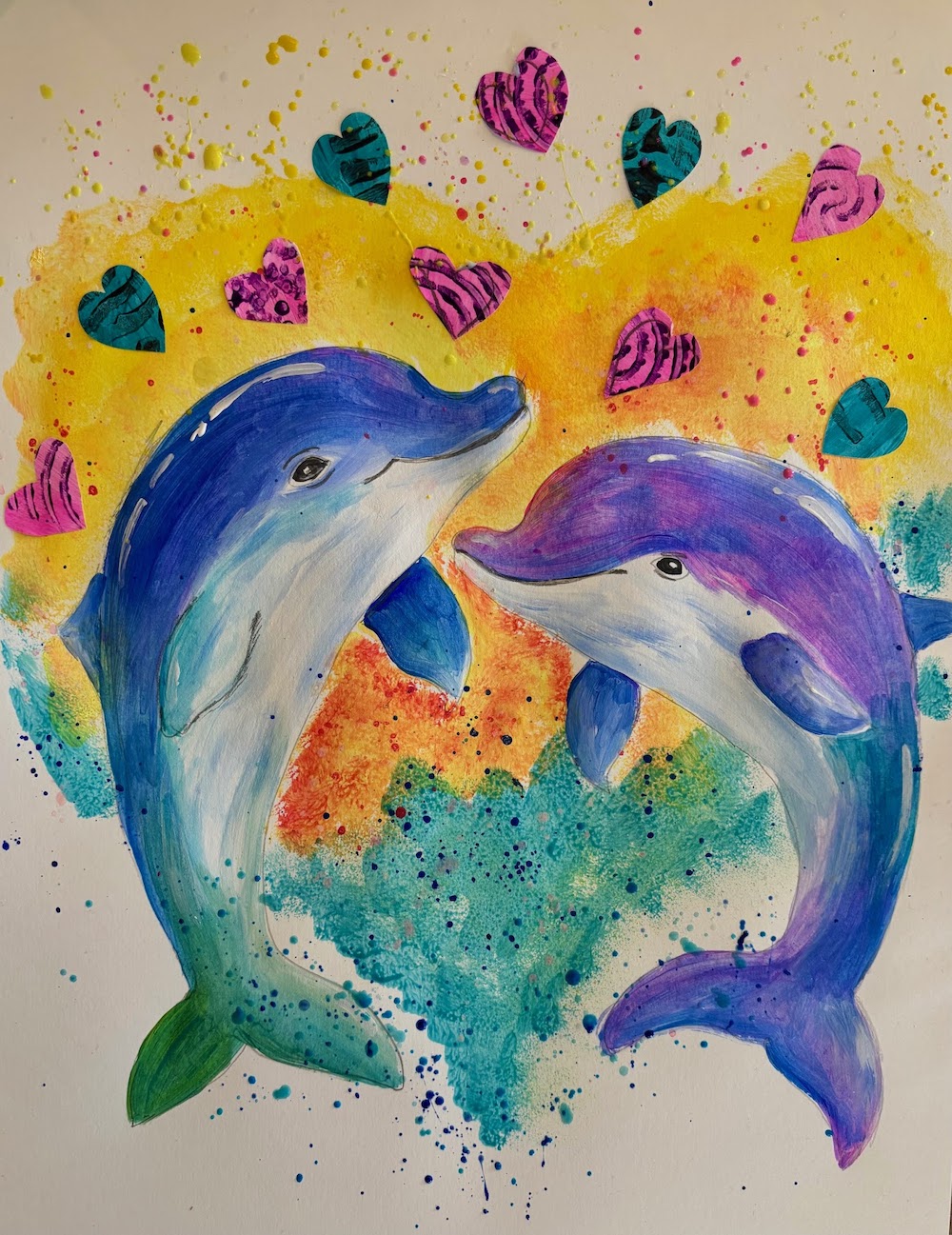 Featured image for “Playful dolphins”