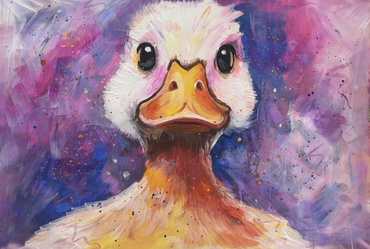 Featured image for “Fuzzy duck!”